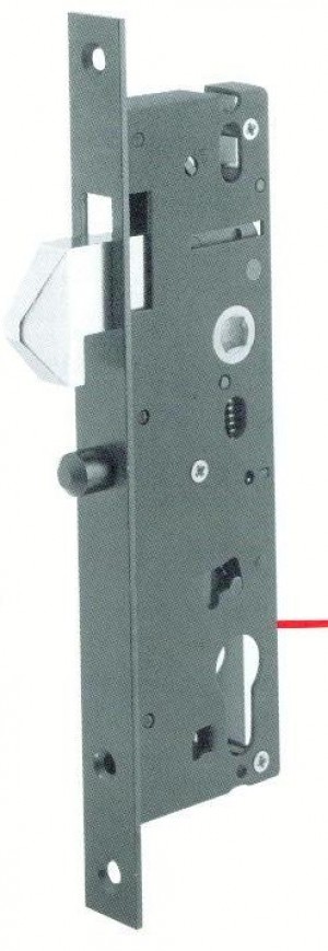 Serrure à larder pour porte coulissante 