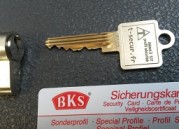cle securité BKS t-secur RK4579-N°commence par FXAE.. - THOUMYRE